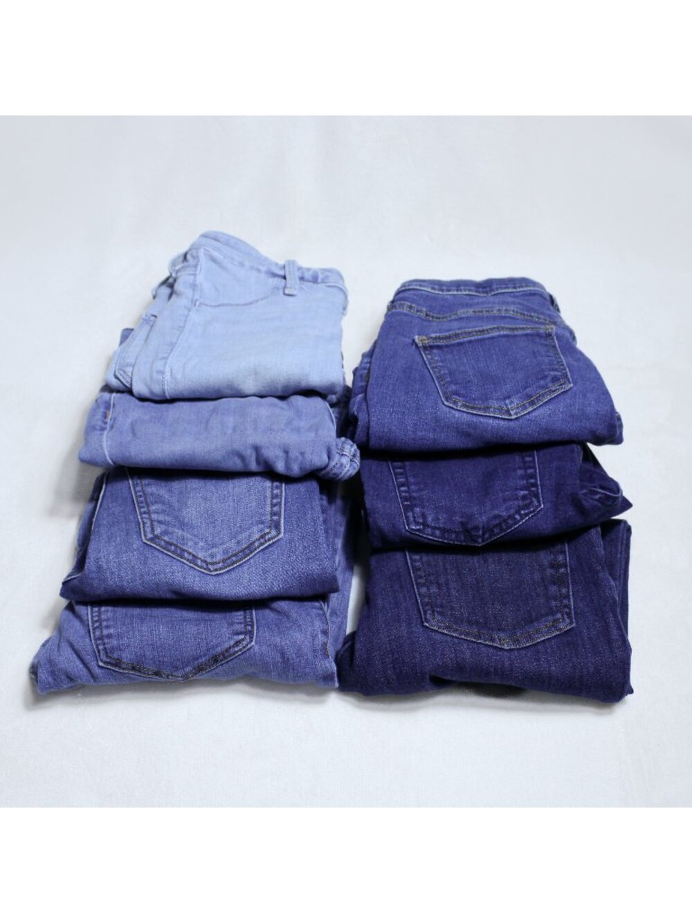 Mixed lot 7 Kids Girls Jeans Jeggings Mostly Size 10 (x1 Size 8 & x1 Size 12)